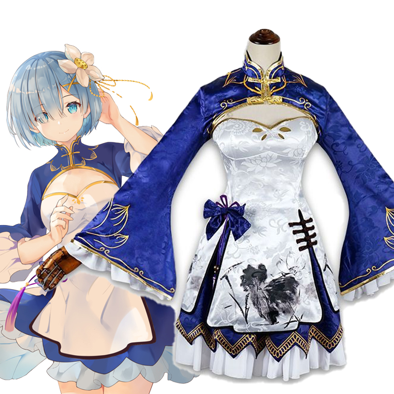 Rem Ram Cosplay Cheongsam Anim – Japanese Girl Lifestyle Bewertung und Preis